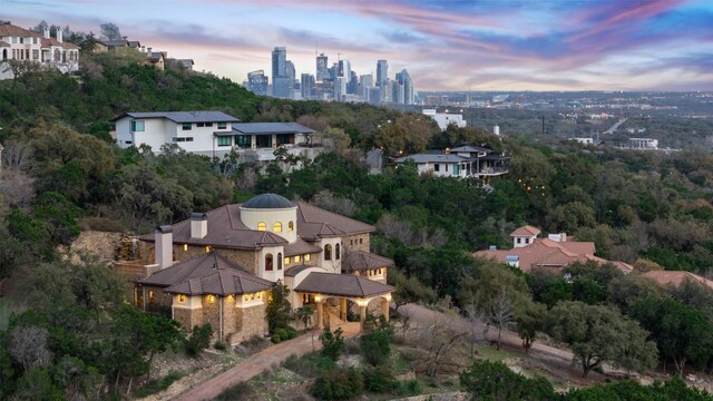 604 Logans Ln, Austin, TX 78746 - aerial view of property's location