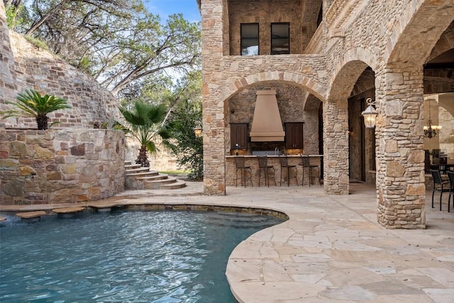 604 Logans Ln, Austin, TX 78746 - view of pool with a patio