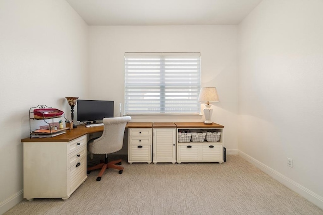 310 Lauren Trl, Cedar Park, TX 78613 - office area with light carpet and baseboards