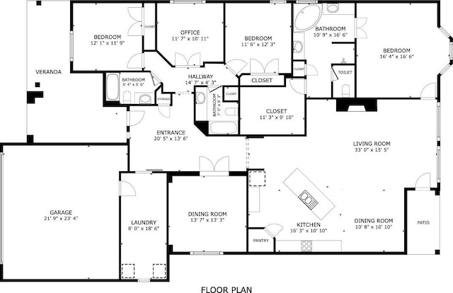 310 Lauren Trl, Cedar Park, TX 78613 - floor plan / room layout