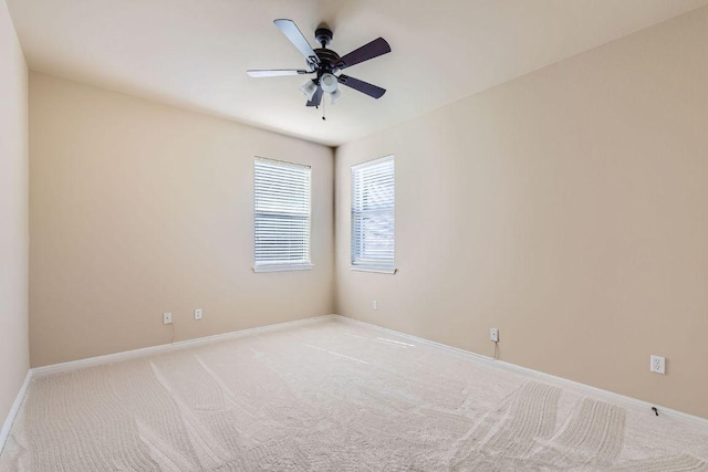 7701 Crackling Creek Dr, Austin, TX 78736 - unfurnished room featuring light colored carpet and a ceiling fan