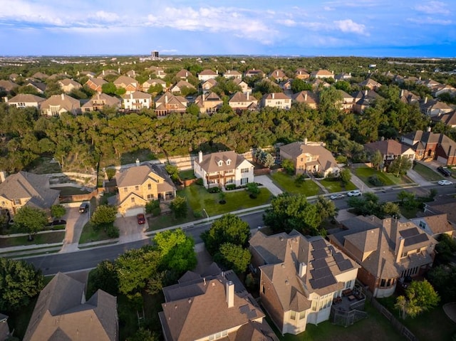 7701 Crackling Creek Dr, Austin, TX 78736 - aerial view of property and surrounding area with nearby suburban area
