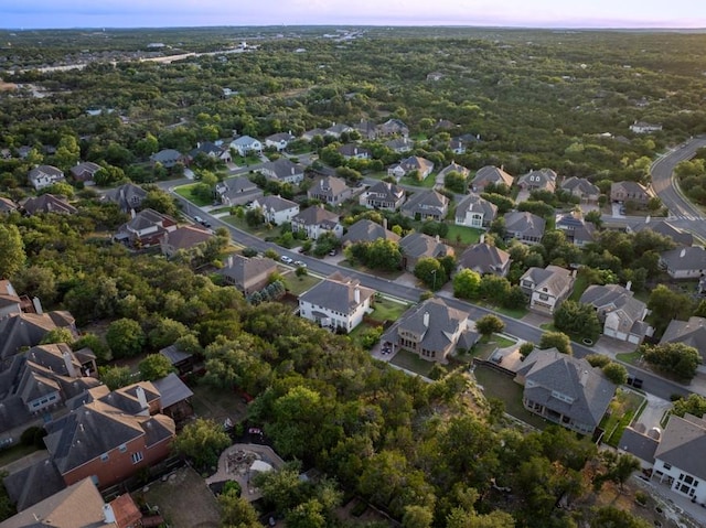 7701 Crackling Creek Dr, Austin, TX 78736 - aerial overview of property's location featuring nearby suburban area