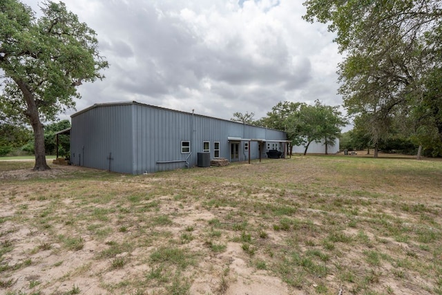 966 County Road 439th Rd, Stockdale, TX 78160 - view of pole building with central AC