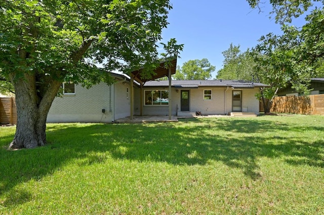 1802 Corona Dr, Austin, TX 78723 - back of house featuring brick siding