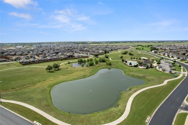 521 Rearing Mare Pass, Georgetown, TX 78626 - aerial view of property's location with nearby suburban area and a large body of water