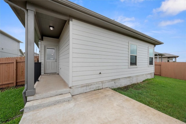 521 Rearing Mare Pass, Georgetown, TX 78626 - entrance to property featuring a patio