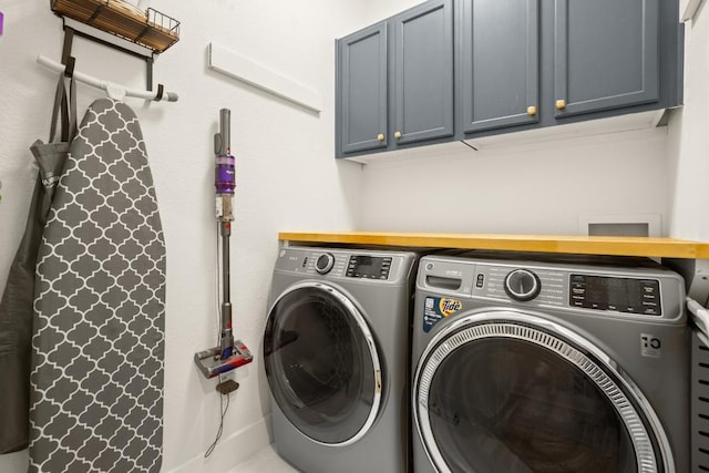 3400 Lynnbrook Dr, Austin, TX 78748 - laundry room with washer and dryer and cabinet space