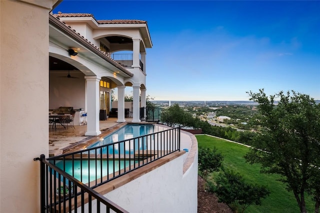 111 Piazza Vetta Dr, Austin, TX 78734 - swimming pool featuring a patio