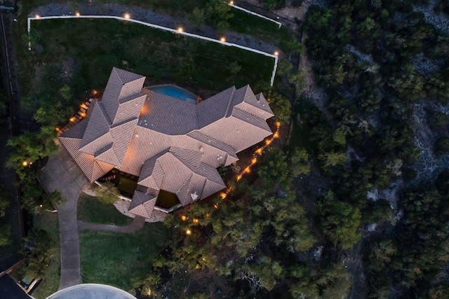 111 Piazza Vetta Dr, Austin, TX 78734 - aerial view of property and surrounding area