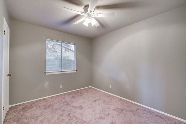 4303 Tamarack Trl, Austin, TX 78727 - spare room with carpet, a ceiling fan, and baseboards