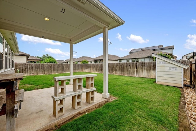 120 Flexus Ln, Liberty Hill, TX 78642 - view of yard with a patio area