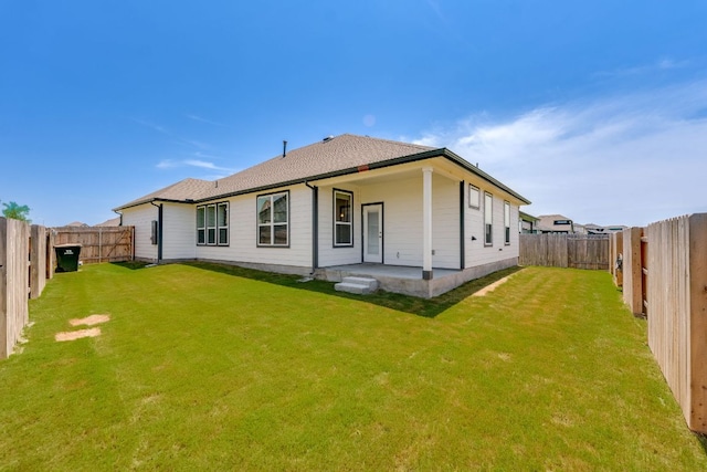 110 Denali Dr, Kyle, TX 78640 - back of house featuring roof with shingles