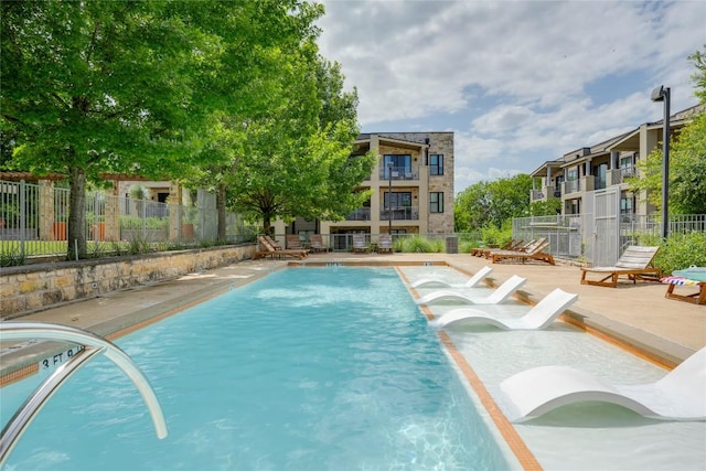 2724 Treble Ln Unit 324, Austin, TX 78704 - community pool featuring a patio