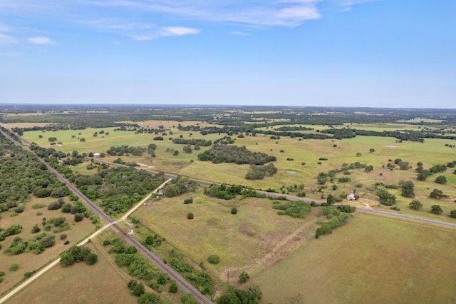 10843 US Highway 90 W, Harwood, TX 78632 - aerial view of property's location with rural landscape