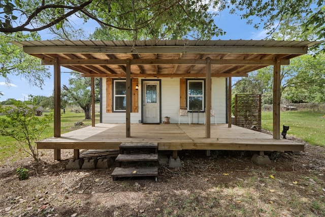 10843 US Highway 90 W, Harwood, TX 78632 - deck with a yard