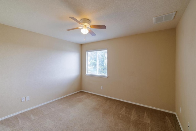 1214 Hensley Dr, Leander, TX 78641 - carpeted empty room with ceiling fan and baseboards