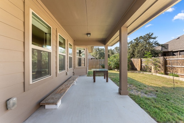 4162 Kingsley Ave, Round Rock, TX 78681 - view of patio