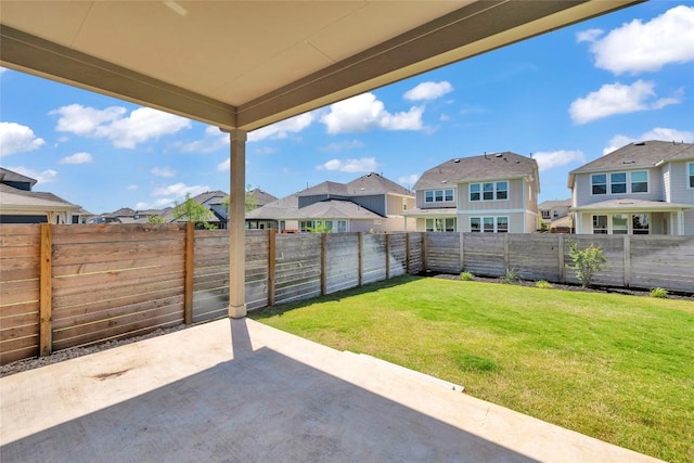240 Harbors Ln, Leander, TX 78641 - view of patio featuring a residential view