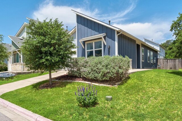 213 Virtus Bnd Unit 25, Austin, TX 78748 - view of side of property with board and batten siding
