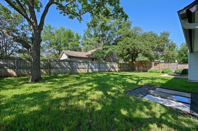3415 Clarksburg Dr, Austin, TX 78745 - view of yard featuring a patio area