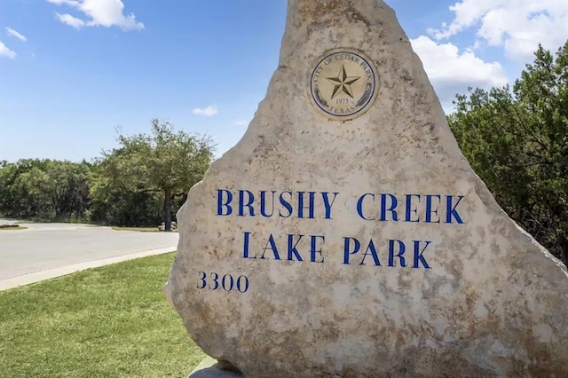 11117 Old Quarry Rd, Austin, TX 78717 - view of community sign