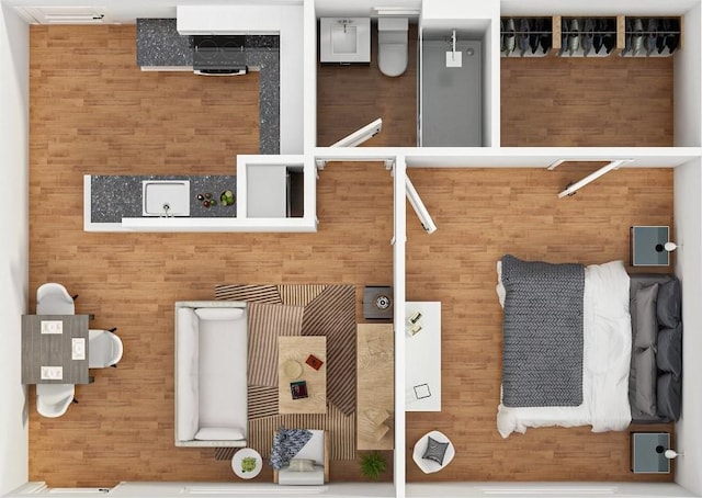 1200 E 52nd St Unit 105, Austin, TX 78723 - floor plan / room layout