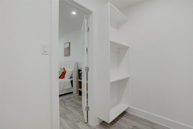 1200 E 52nd St Unit 105, Austin, TX 78723 - spacious closet with wood finished floors