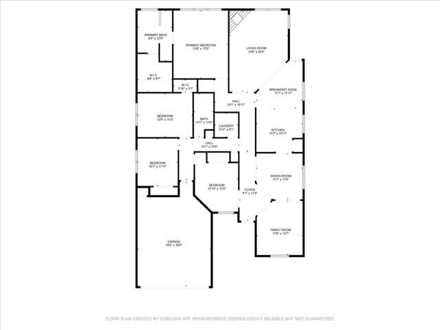 404 N Belinda Ct, Bastrop, TX 78602 - room layout
