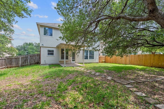 14404 Showdown Ln, Austin, TX 78717 - rear view of property featuring a patio