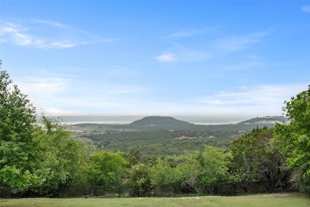 11105 Highview Dr, Belton, TX 76513 - mountain view featuring a heavily wooded area