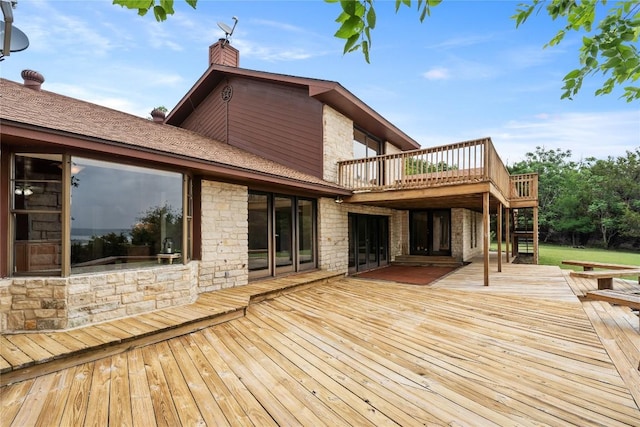 11105 Highview Dr, Belton, TX 76513 - view of deck