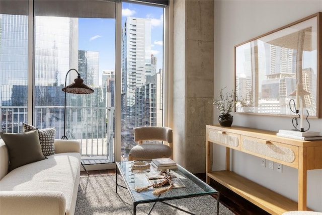 360 Nueces St Unit 1503, Austin, TX 78701 - living area with a city view