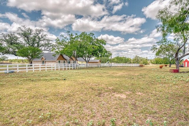 701 W Steele St, Smiley, TX 78159 - view of yard