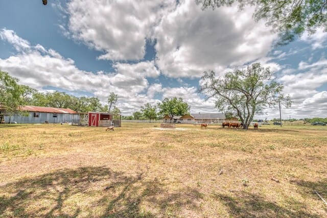701 W Steele St, Smiley, TX 78159 - view of yard