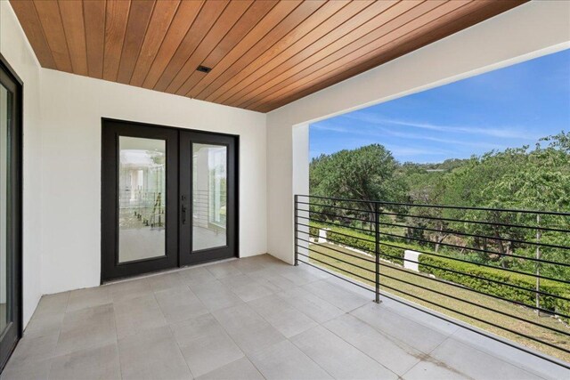 902 Challenger St, Lakeway, TX 78734 - balcony featuring french doors