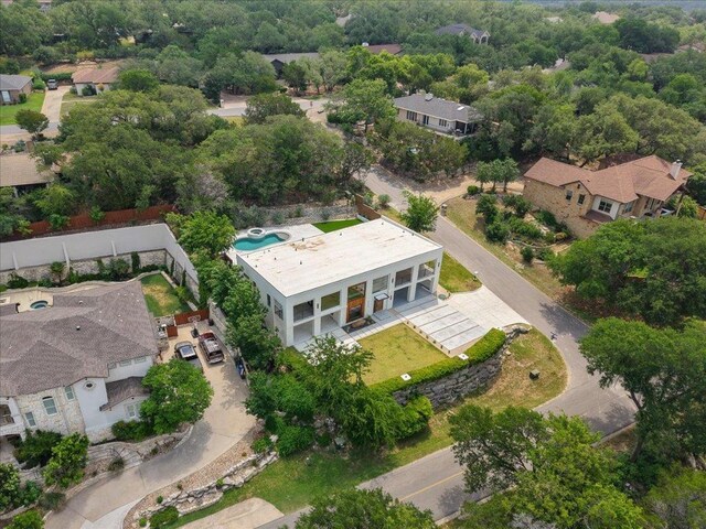 902 Challenger St, Lakeway, TX 78734 - aerial perspective of suburban area