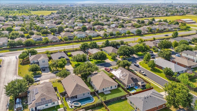104 Lucky Clover Ln, Hutto, TX 78634 - aerial view of residential area