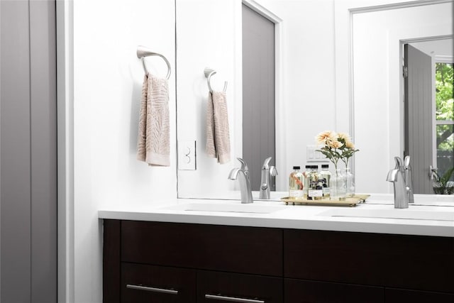 611 Fletcher St, Austin, TX 78704 - bathroom featuring double vanity
