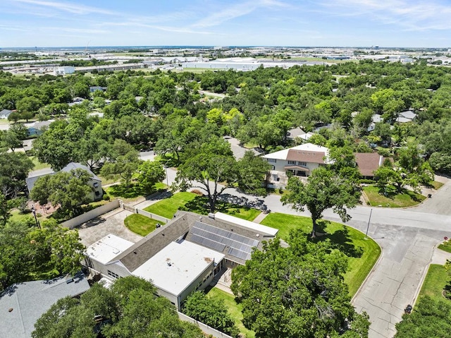 707 W Thompson Ave, Temple, TX 76501 - bird's eye view of a tree filled landscape