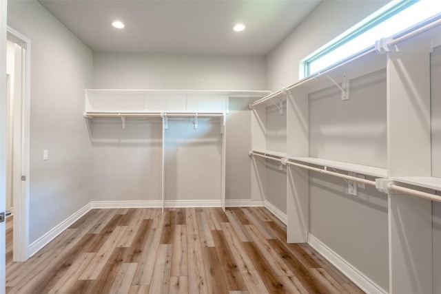 503 Fire Dance, Horseshoe Bay, TX 78657 - walk in closet with light wood-type flooring