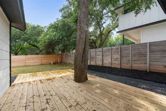 813 Cardiff Dr, Austin, TX 78745 - deck with a fenced backyard