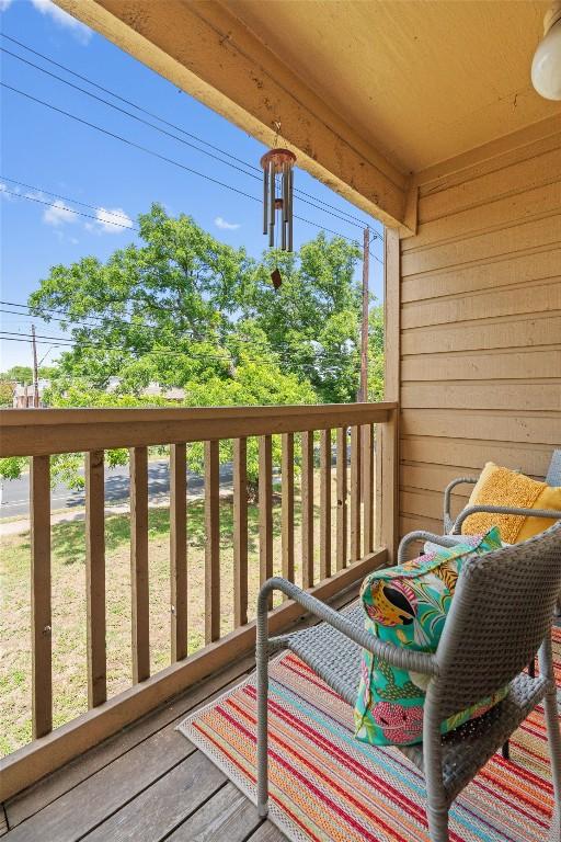 5608 Cougar Dr Unit 226, Austin, TX 78745 - view of wooden terrace