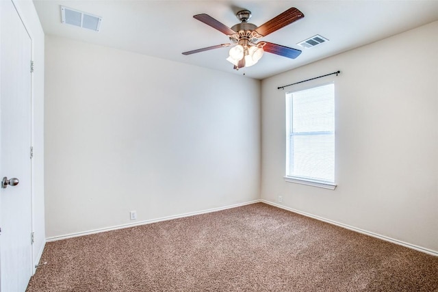 612 Arrowood Pl, Round Rock, TX 78665 - carpeted spare room featuring ceiling fan and baseboards