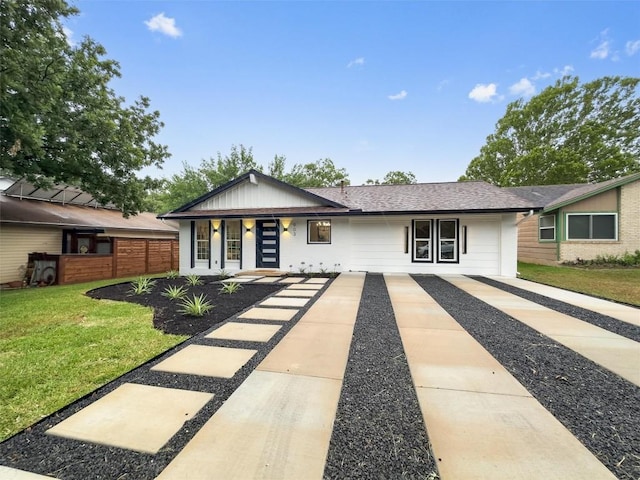 903 Cardiff Dr, Austin, TX 78745 - ranch-style house featuring covered porch and roof with shingles