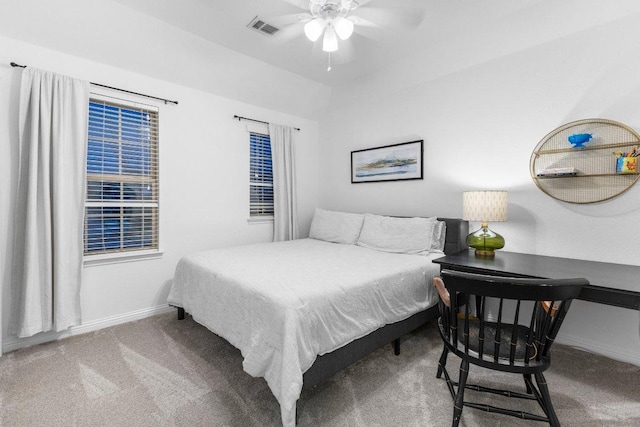 103 Bellagio Dr, Lakeway, TX 78734 - carpeted bedroom with baseboards and ceiling fan