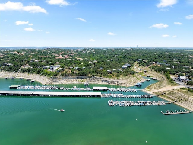 103 Bellagio Dr, Lakeway, TX 78734 - drone / aerial view of a large body of water and a marina
