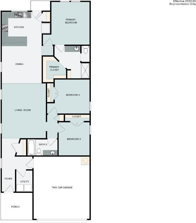 11604 Domenico Cv, Austin, TX 78747 - floor plan / room layout