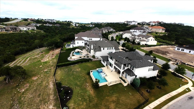2037 Portobello Rd, Leander, TX 78641 - aerial view of property and surrounding area featuring nearby suburban area
