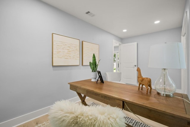 4802 Brighton Rd, Austin, TX 78745 - office space with wood finished floors and recessed lighting